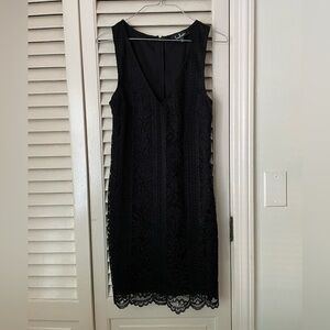 Lulus Elegant Black Lace Mini Dress